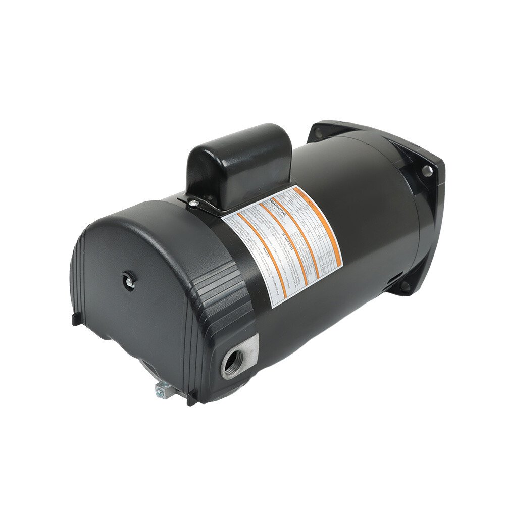 2HP B2855 Square Flange Pool Pump Motor 230V Threaded Shaft Swimming Pool Pump