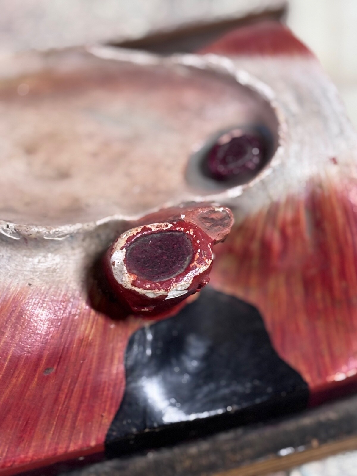 Rare 1930s Soviet Anatomical Model Dissectible Heart & Pelvic Vascular Section