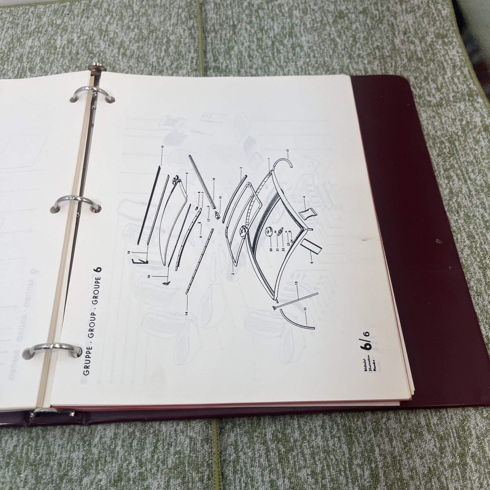 Porsche Exploded View Part Diagrams 356 B DerWhite Productions Phoenix Arizona