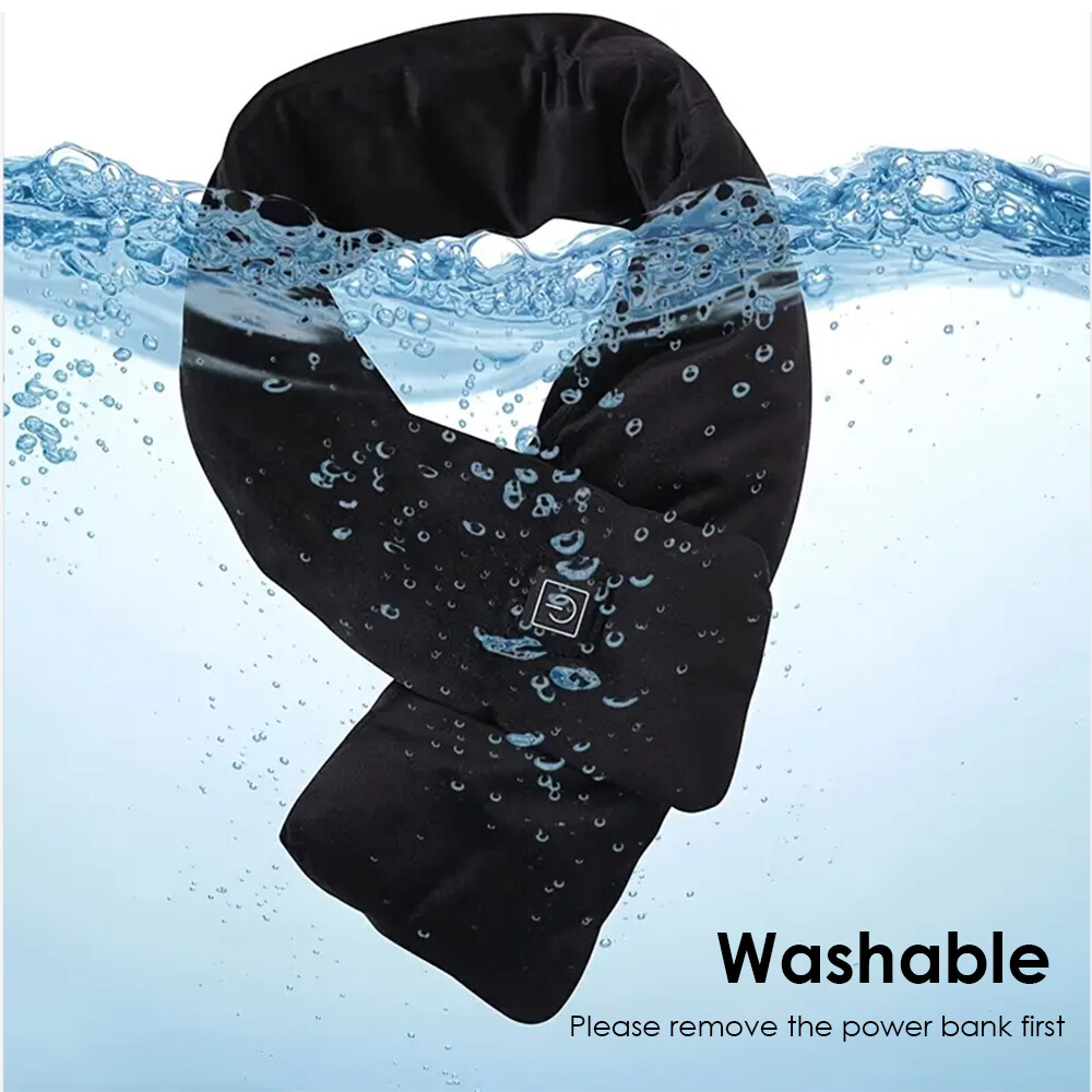 Neck Heating Pad Heated Scarf Electric Far Infrared Cordless Warmer Power Bank