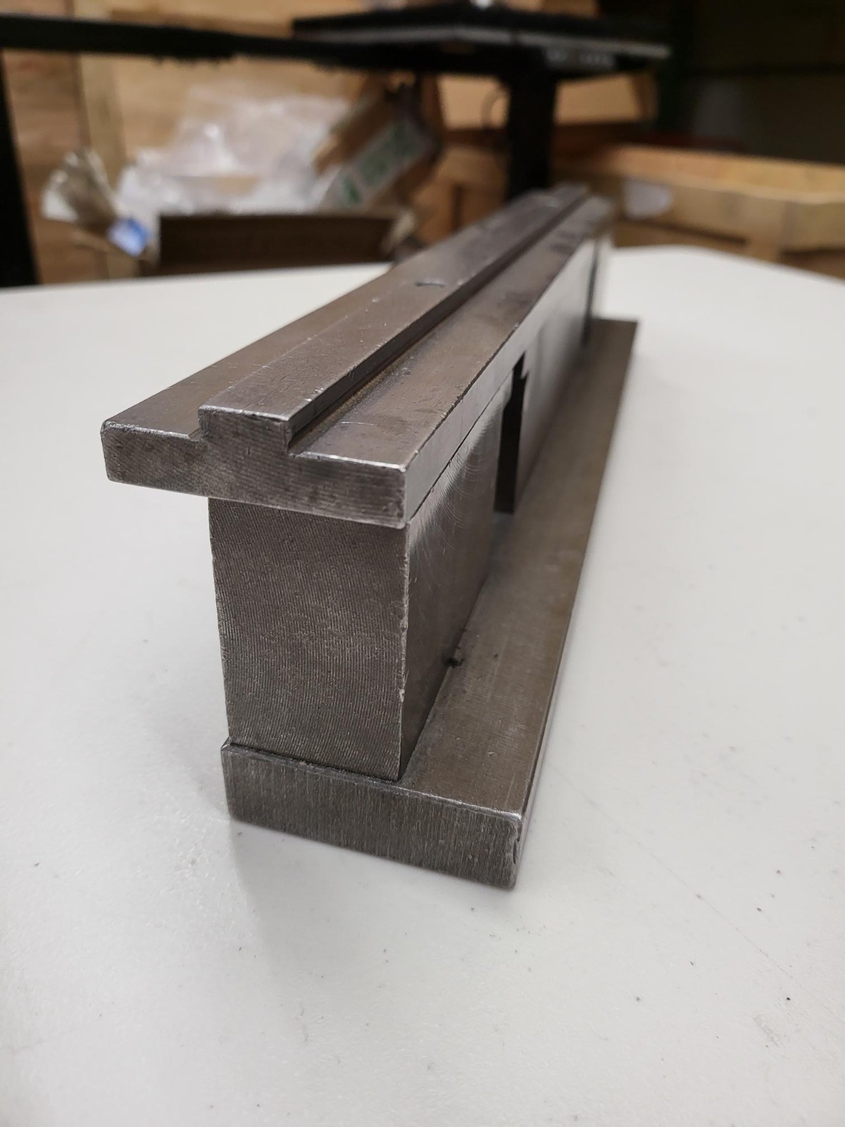 Press Brake 2V Die Holder 2.95" Tall X 2.362" Wide 32.87" Quick Change Die Rail