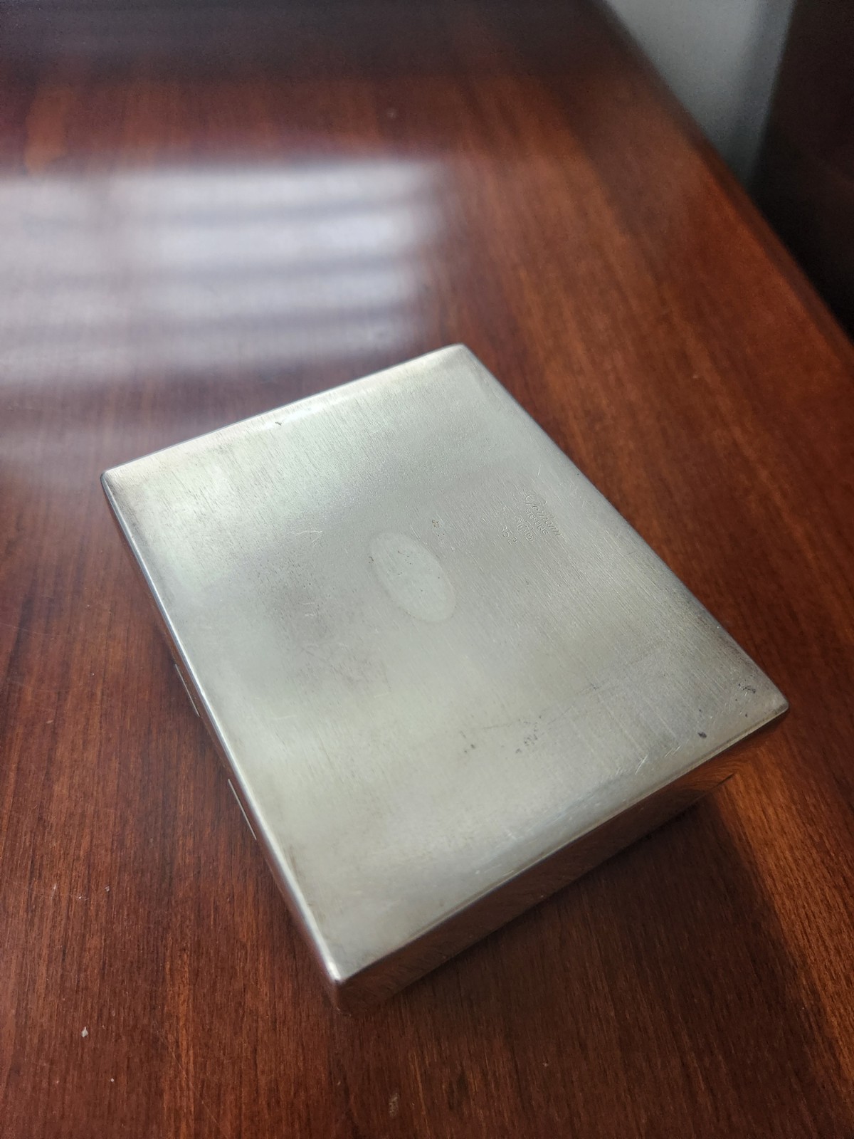 Gorham 352 Sterling Silver Cigarette Case Jewelry Trinket Box Coin Money Holder