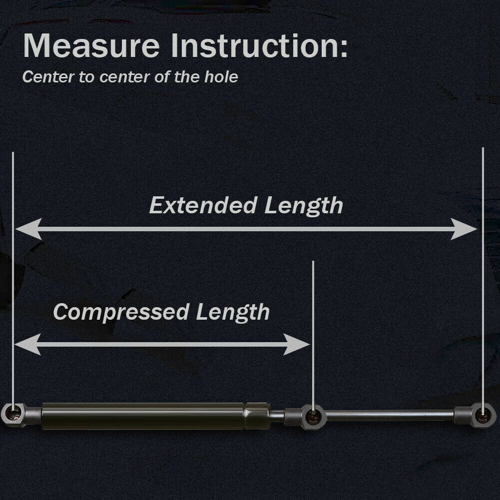 2Pcs Rear Liftgate Hatch Lift Supports Struts Shocks Fits Ford Edge 2007-2014