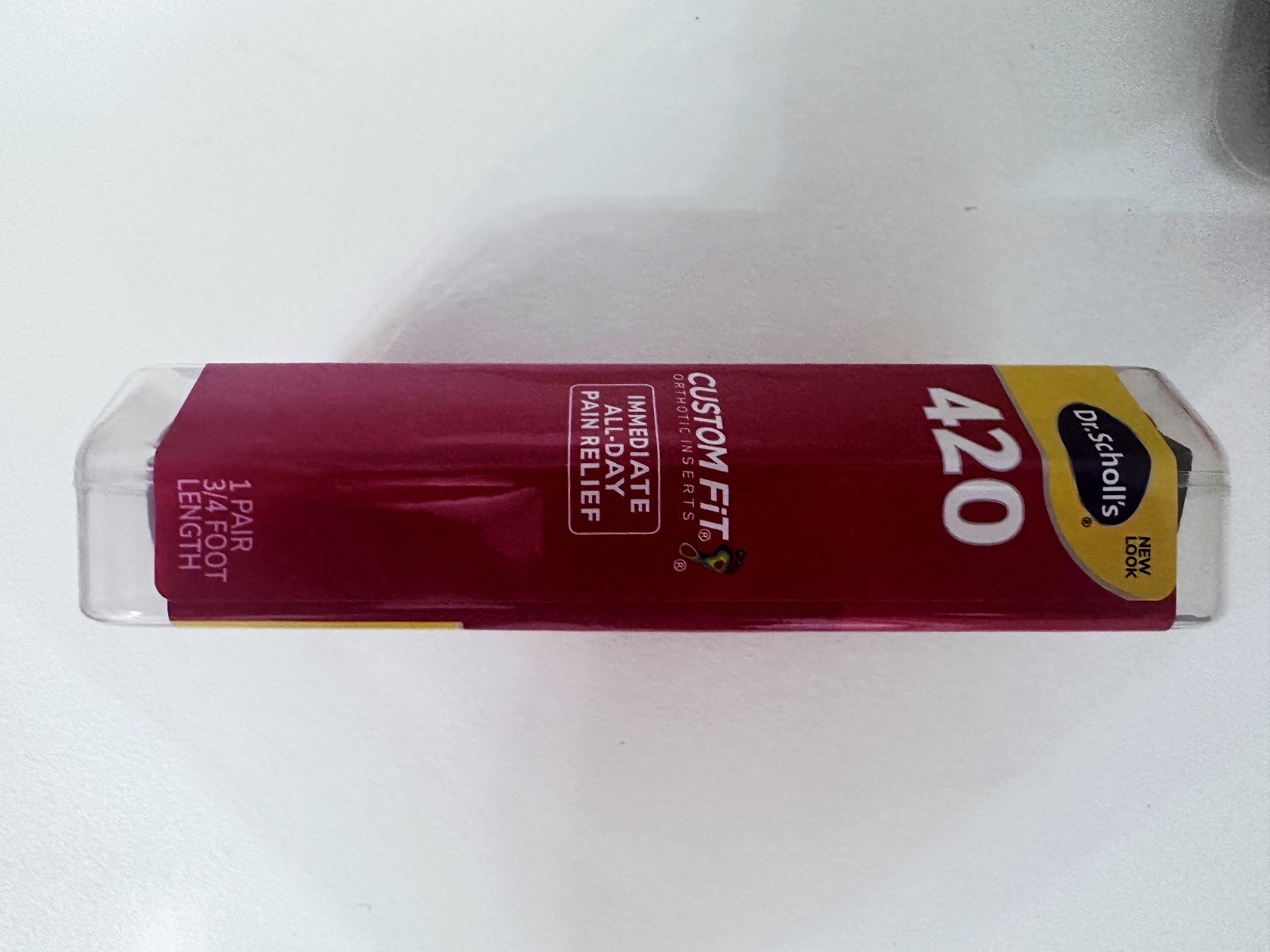 Dr. Scholl’s CF420 Custom Fit Orthotics 3/4 Length Arch Support Brand New