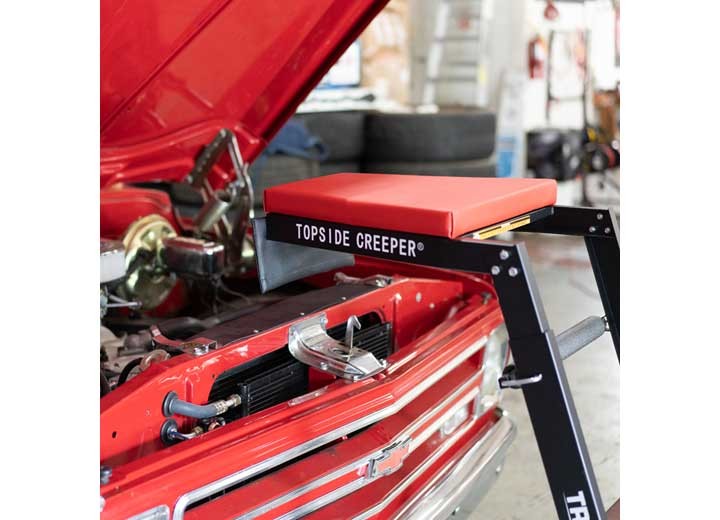 Traxion Topside Creeper Adjustable Fold Engine Bay Mechanic Garage Ladder 3-100