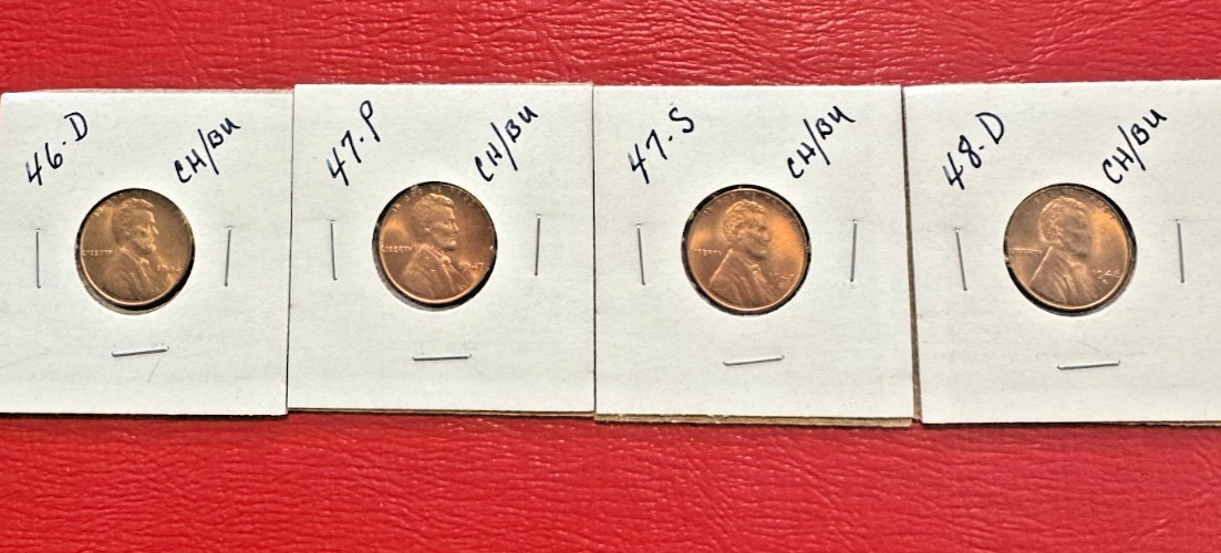 20 Lincoln Wheat Cents * All CH/BU * Estate Purchase * Best of the Best #42
