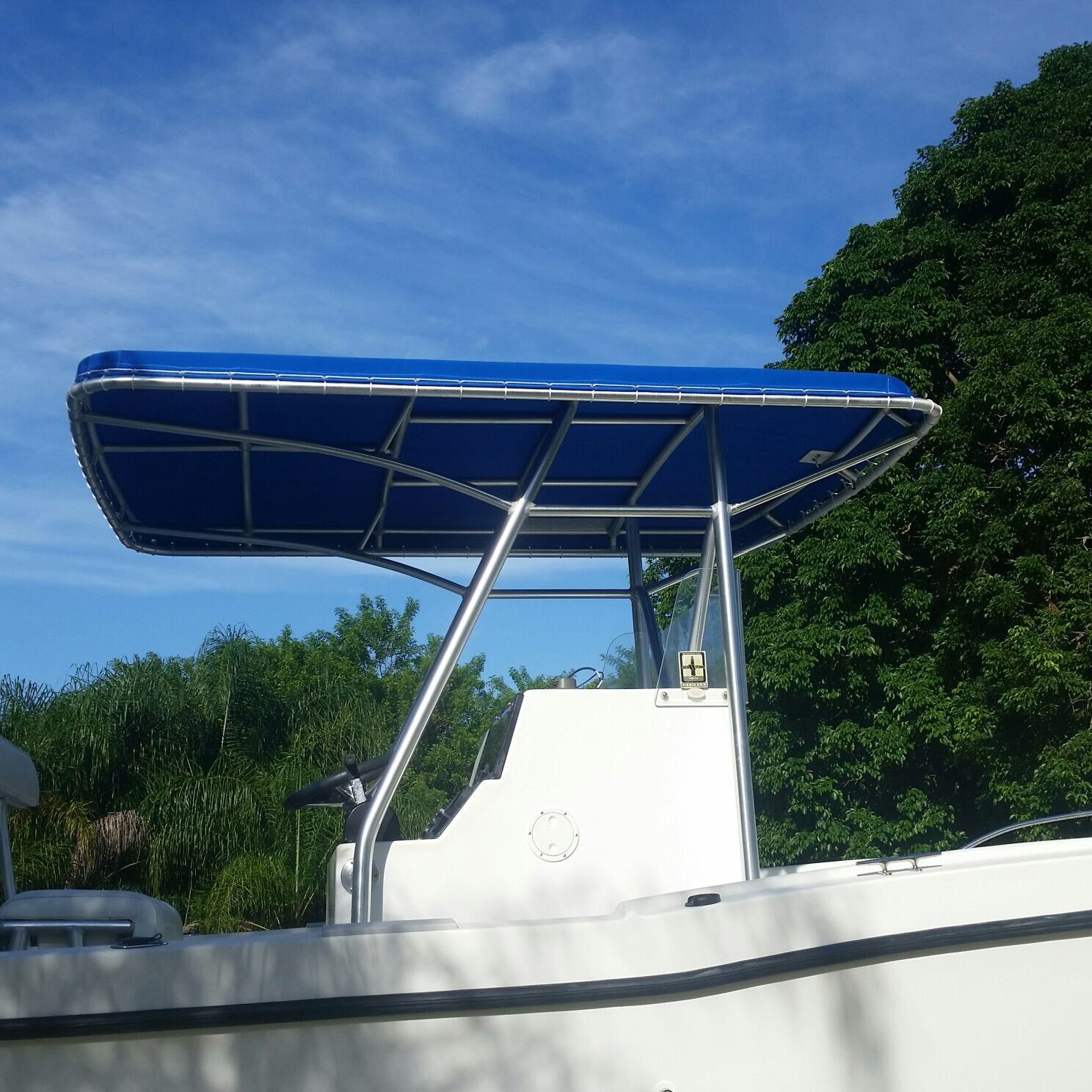 custom made sunbrella replacement T-top canvas