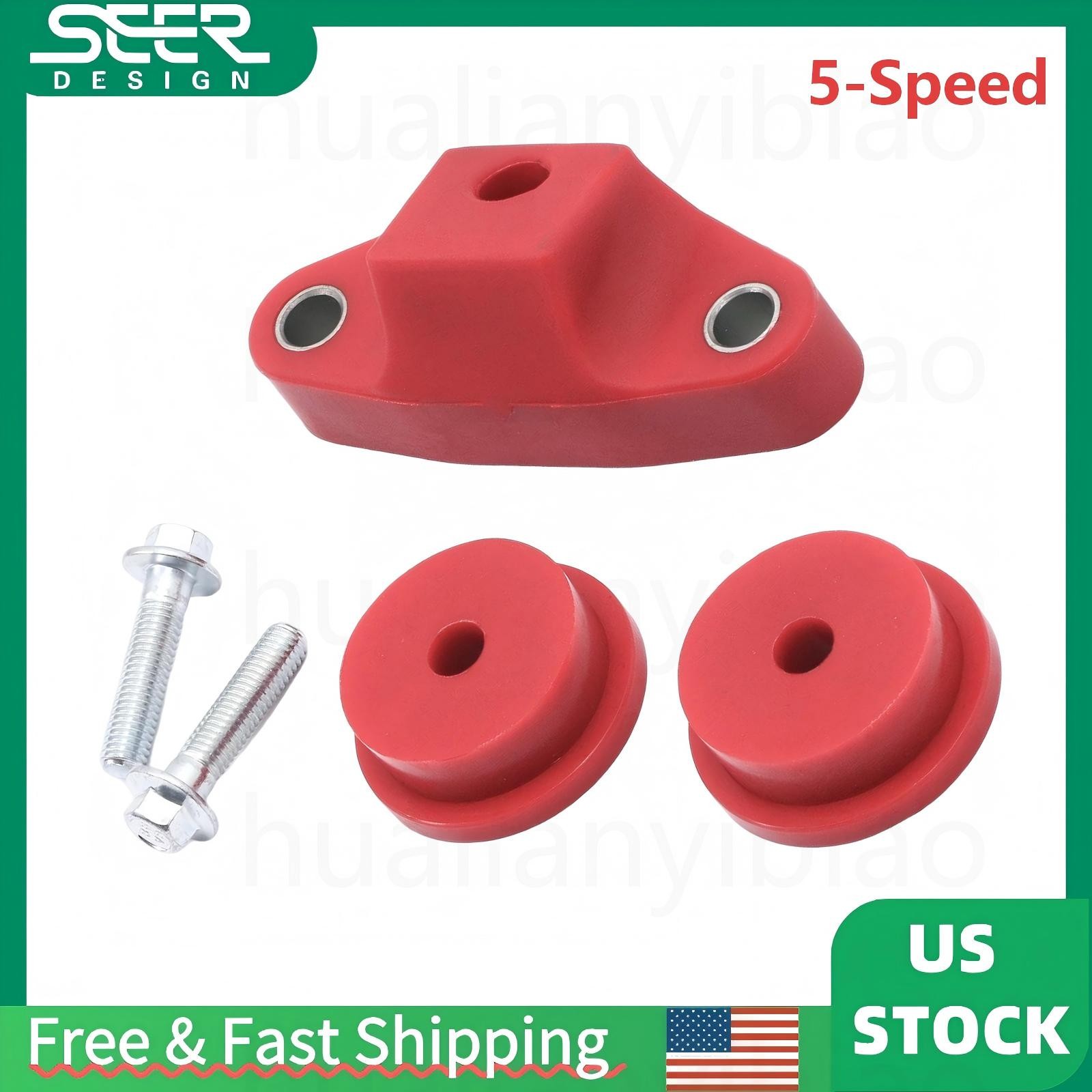 5-Speed Rear + Front Manual Shifter Stabilizer Bushings For Subaru Impreza WRX
