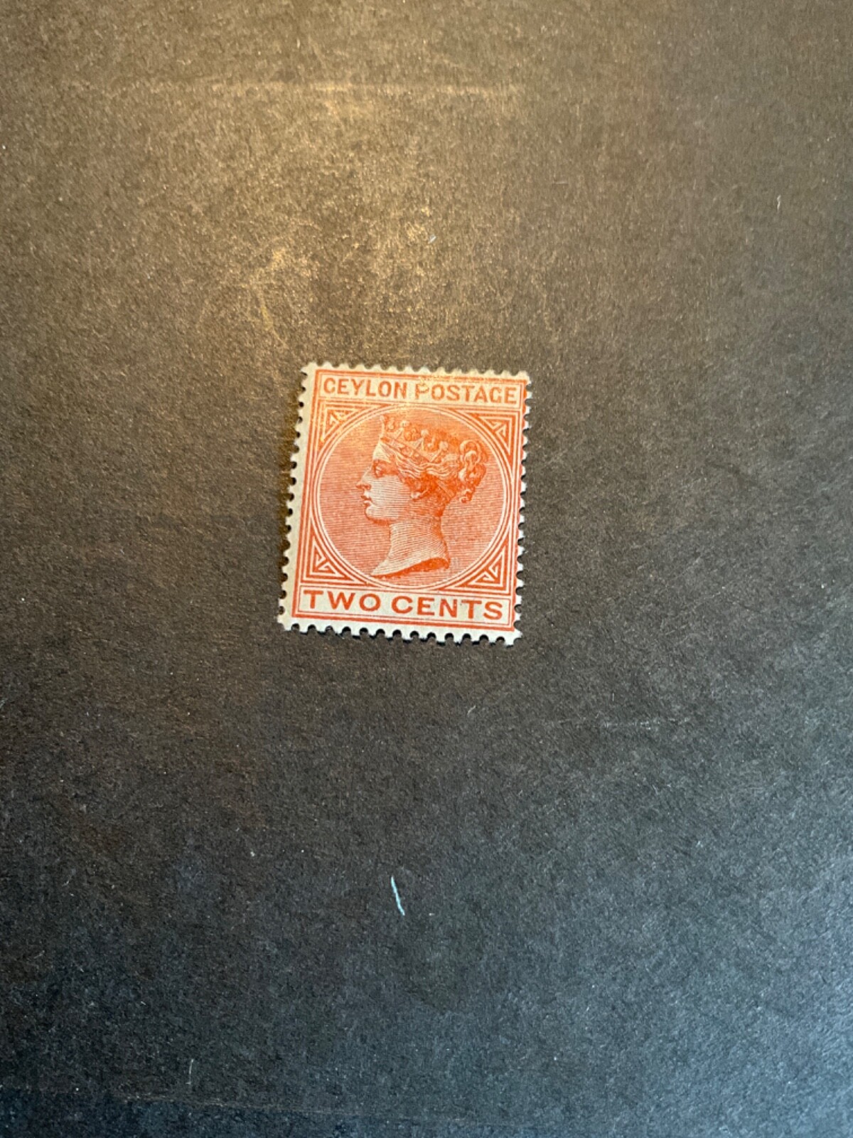 Stamps Ceylon Scott #87 hinged