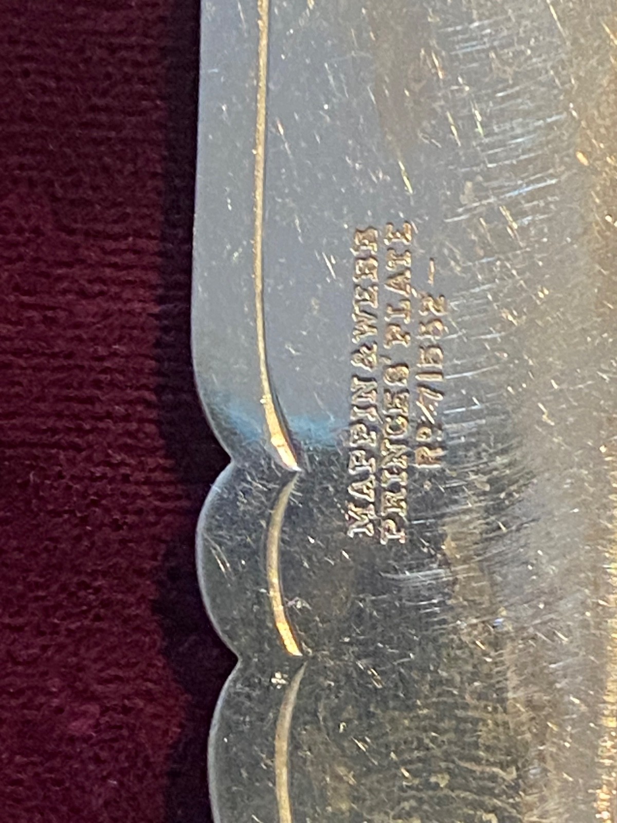 MAPPIN AND WEBB SILVER PLATE ENGLISH SET 5 FISH FORKS AND KNIVES 10 PCS. S/P