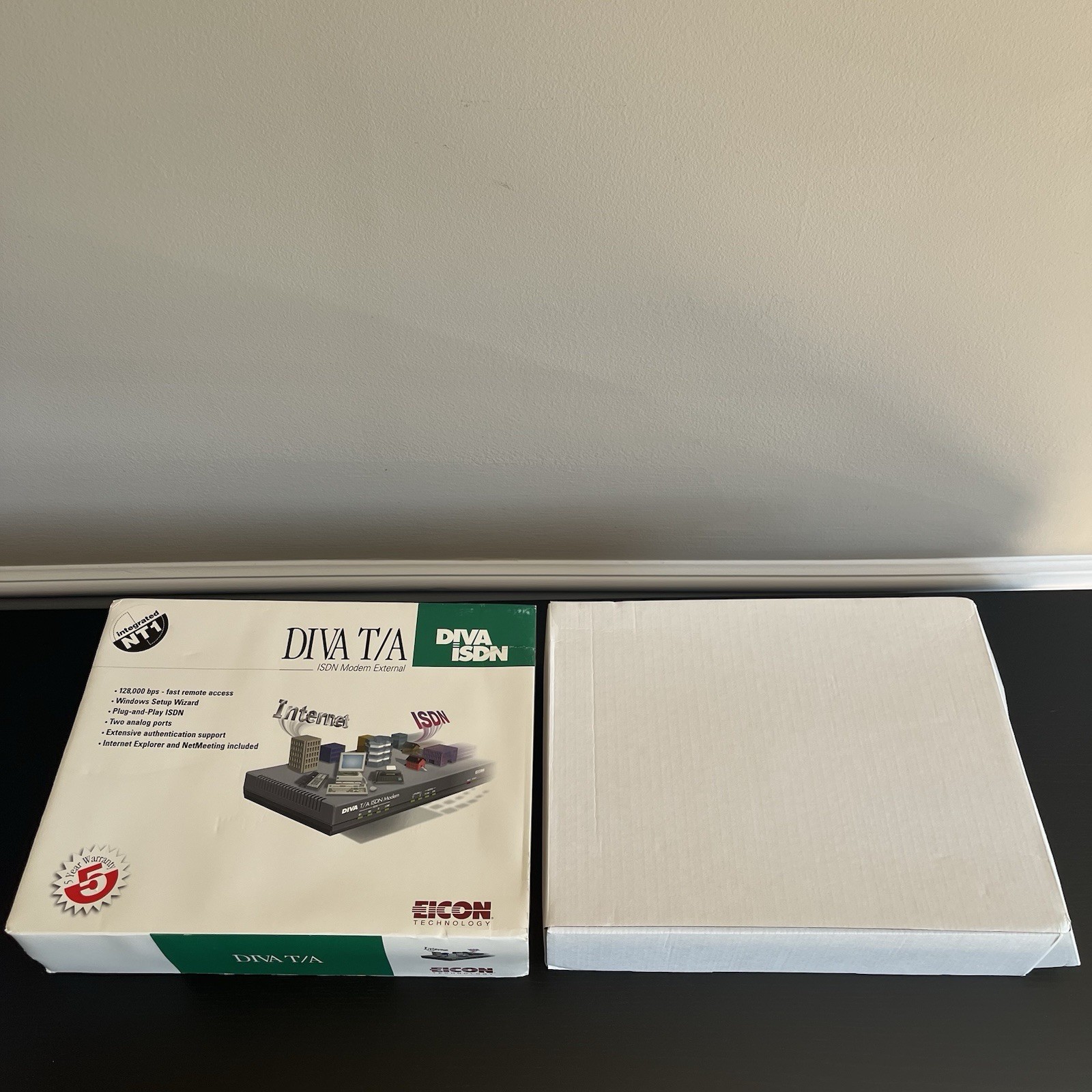 Eicon Technology DIVA T/A ISDN Modem External Vintage