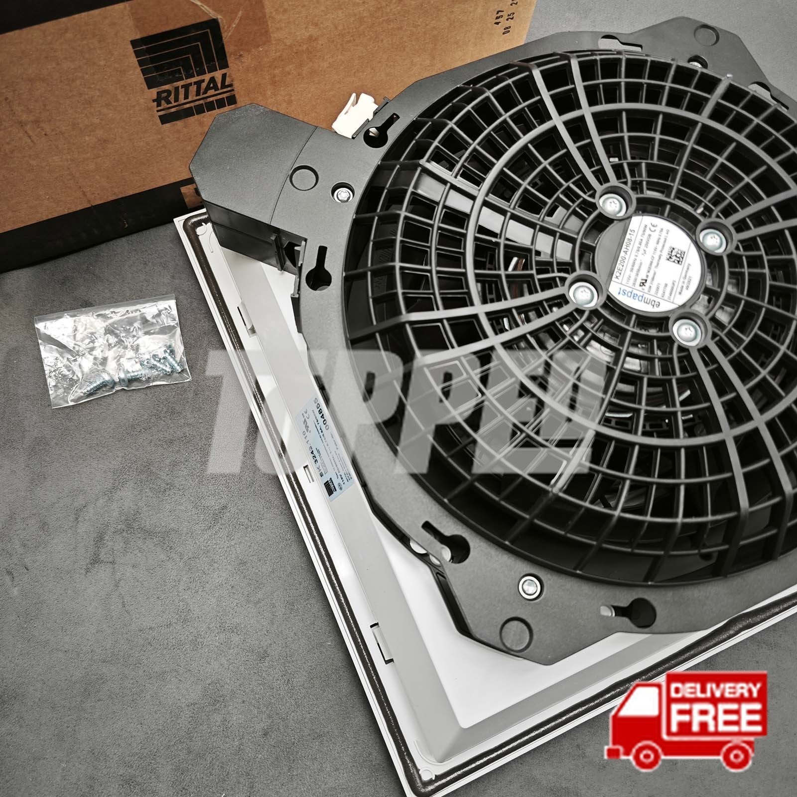 New Rittal Fan K2E200-AH08-15 for ebmpapst 115VAC 0.78/0.80A 75/90W 50/60Hz