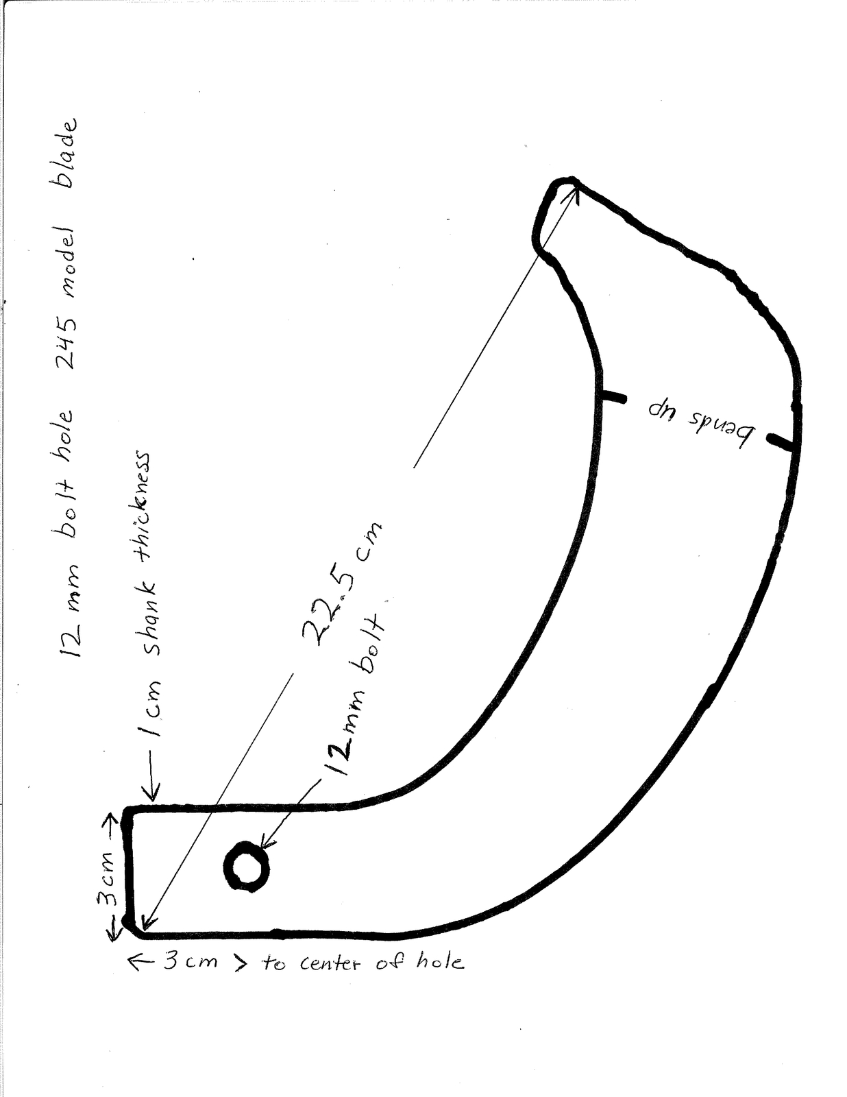 Gray Market tiller tines or blades for tractor tiller 12 mm bolt 32 quantity