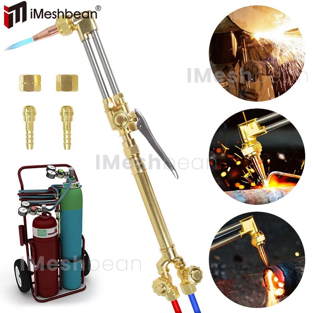 US Victor Style Oxygen Acetylene Cutting Welding Torch Set CA1350, 100FC Handle