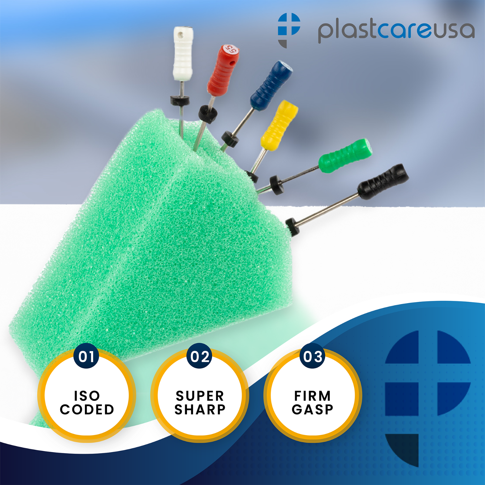 31mm Endodontic K Files K File (Choose Size Inside), Endo Dental Steel Rotary