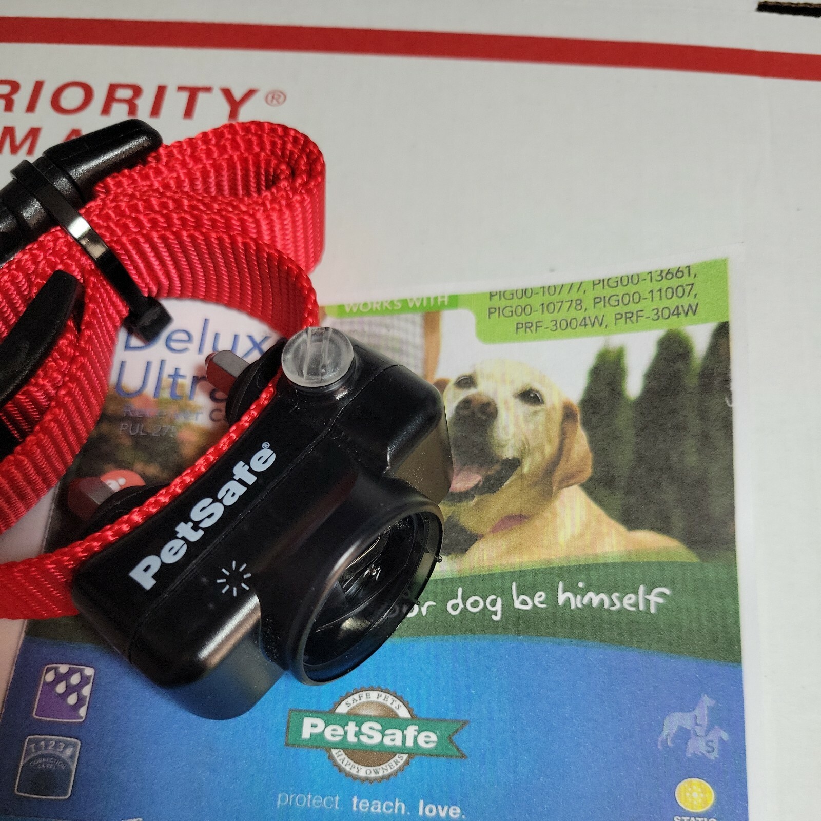 Petsafe Dog Ultralight Collar Receiver Wire In-Ground Fence Add-A-Dog PUL-UL-275