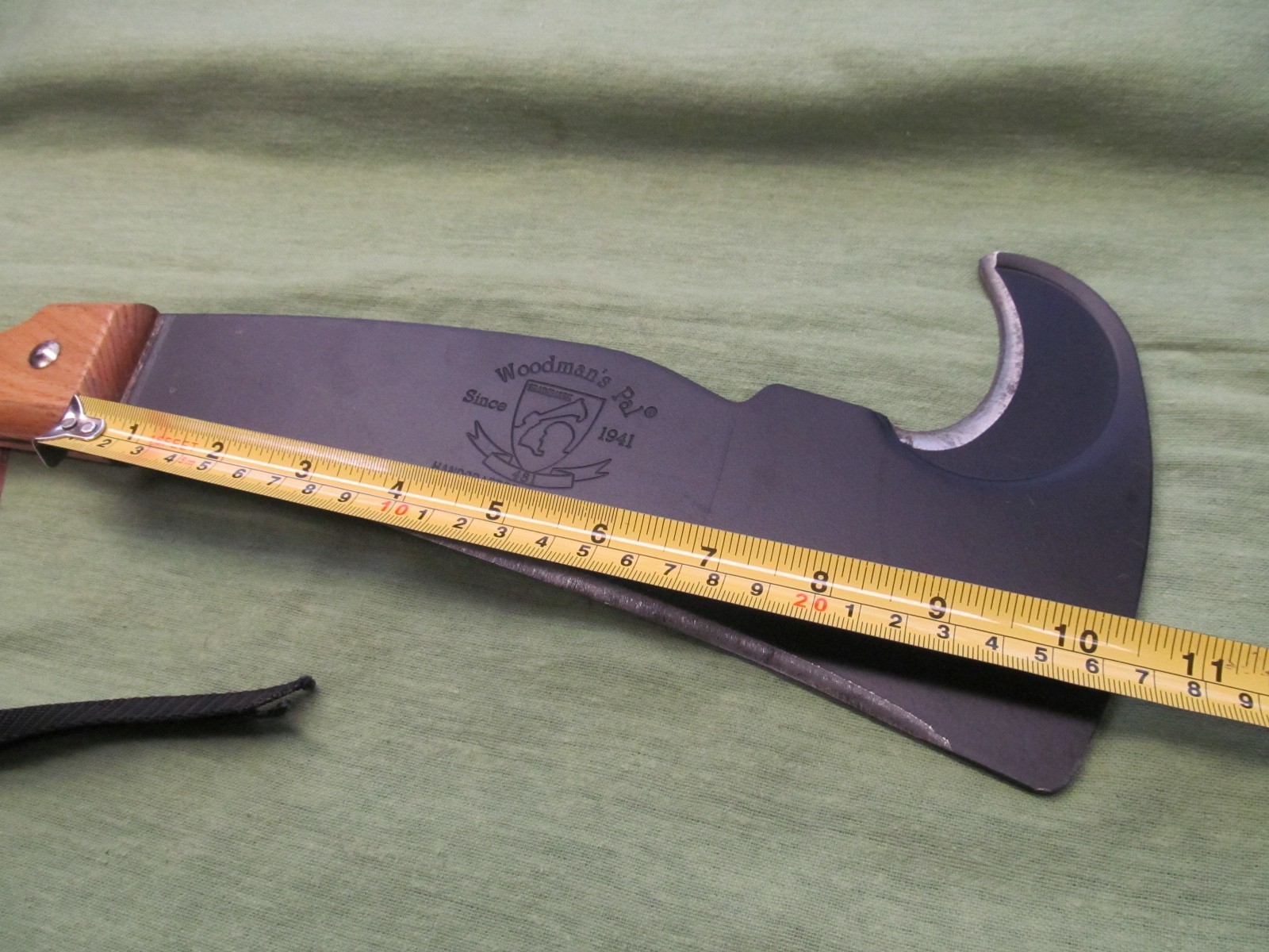 Woodman's Pal 481 Brush Axe - Never Used - No Sheath - Tag Still There