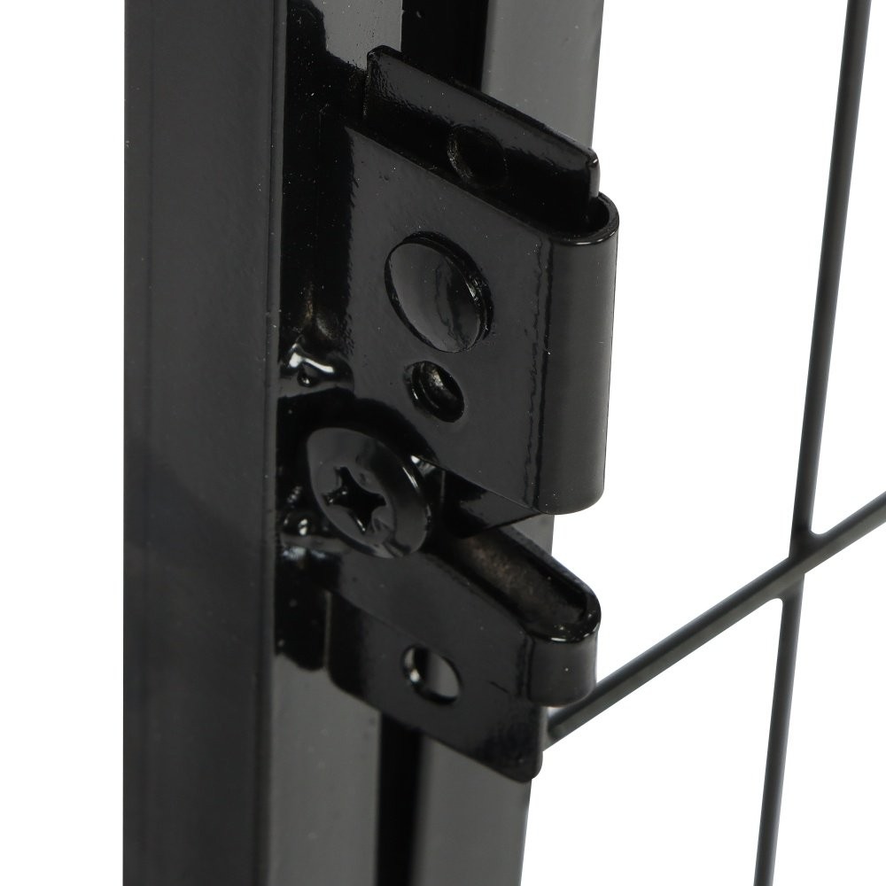 Dog Playpen 12/16/24/32 Panels Pet Dog Fence Exercise Pen w/Door 24/32/40 Inch