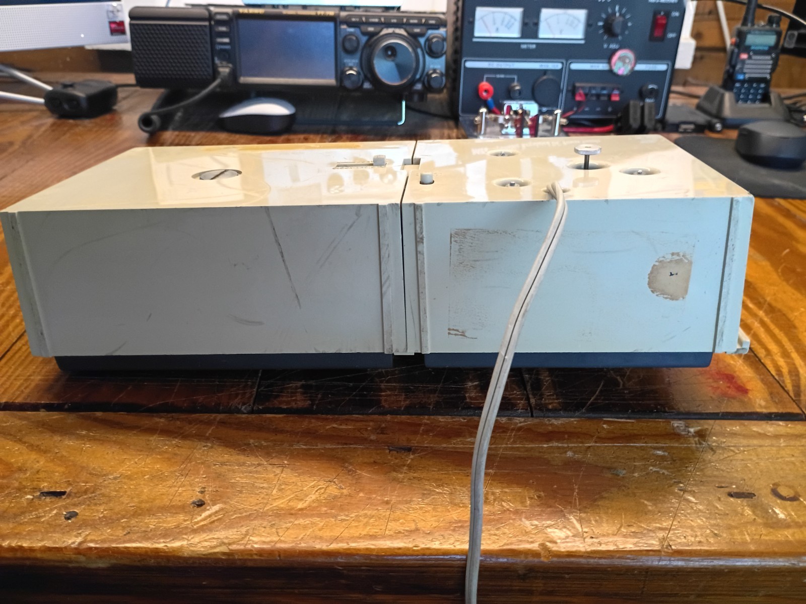 ✨RARE 1955 General Electric Model 680 Convertible Clock Radio - Parts Restore ✨