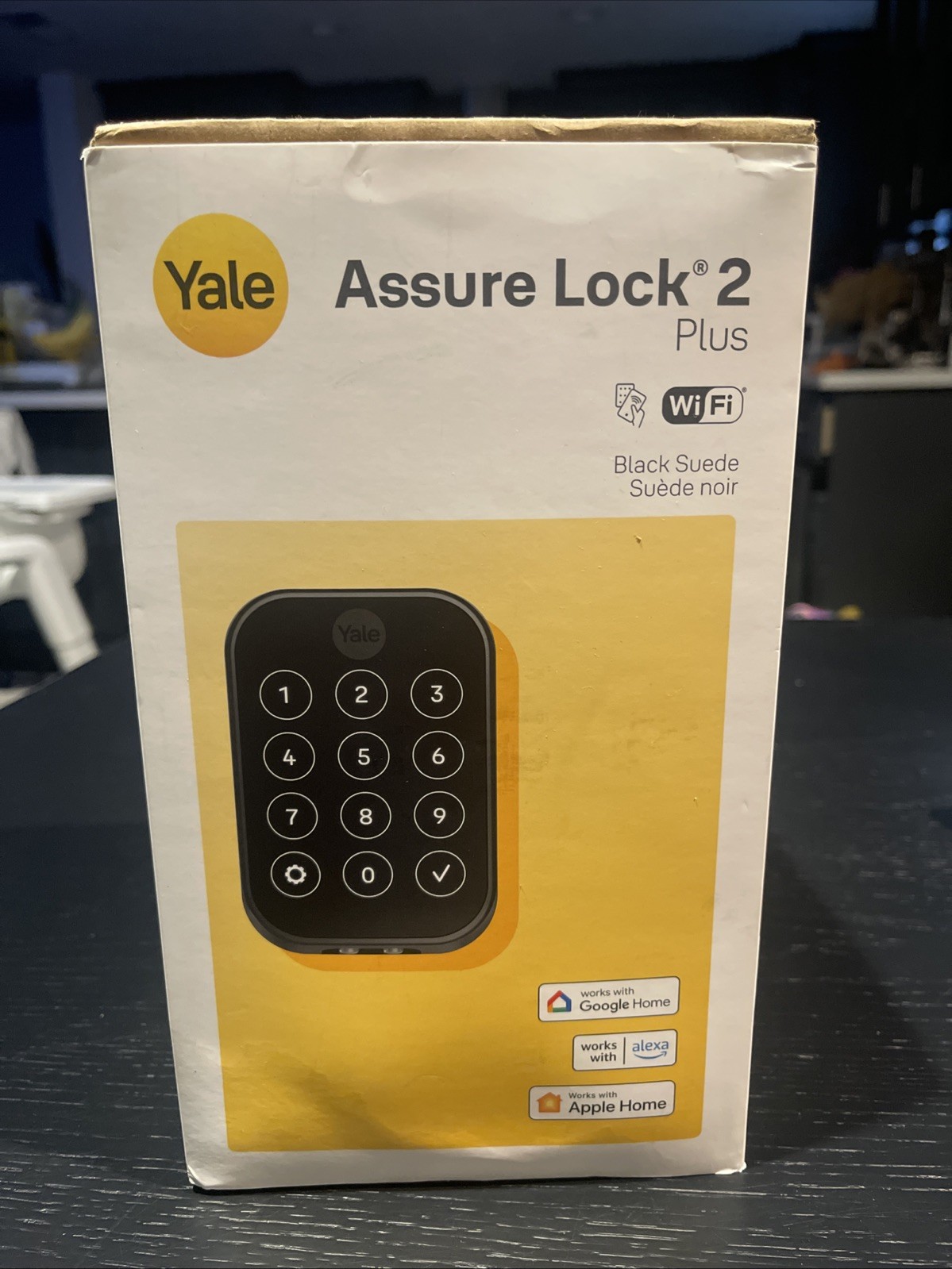 Yale “Assure Lock 2 Plus” with Wi-Fi & Apple Home Keys [Black Suede Finish] NEW