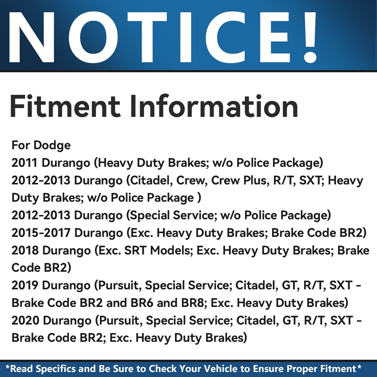 350mm Front & 330mm Rear Drilled Rotors Brake Pads for Durango Grand Cherokee