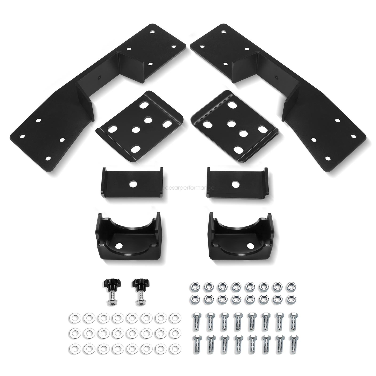 Rear Axle C-Notch & Flip 6" Drop Kit Fit For 99-06 Chevy & GMC Silverado 1500