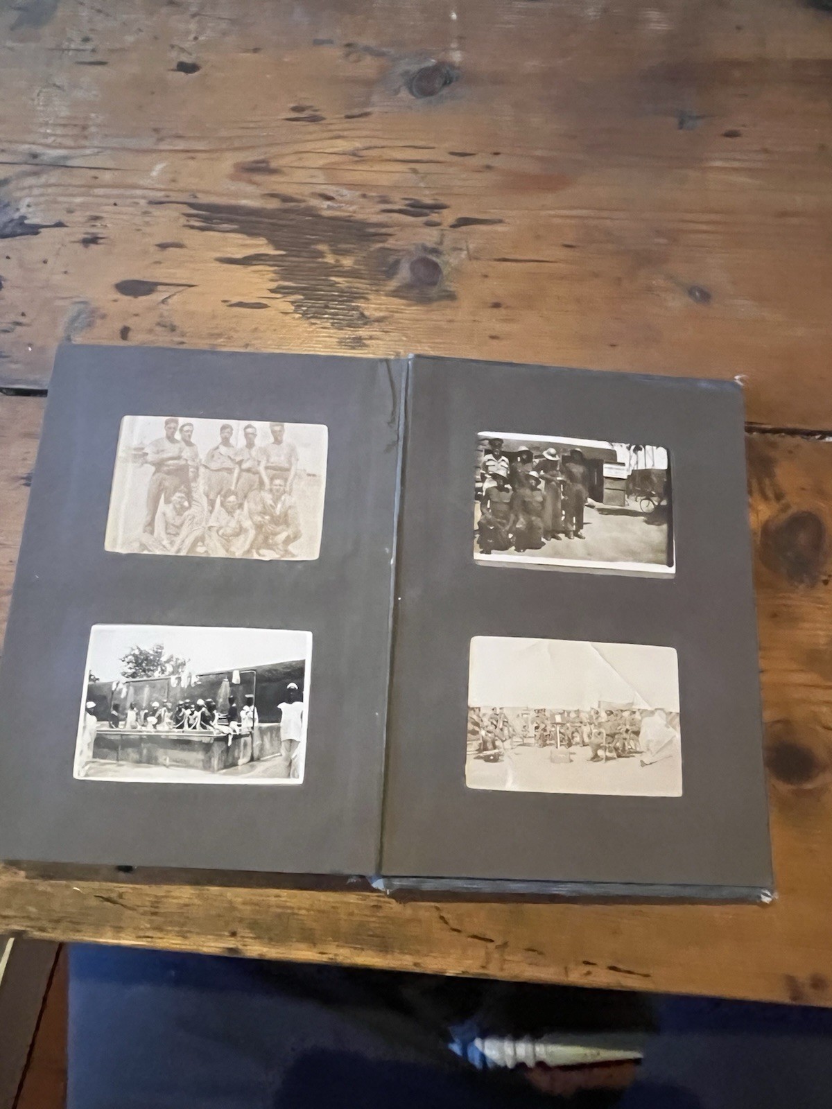 Rare Original Soldier’s Photo Album Egypt WW1 N W Frontier India 1900’s Complete