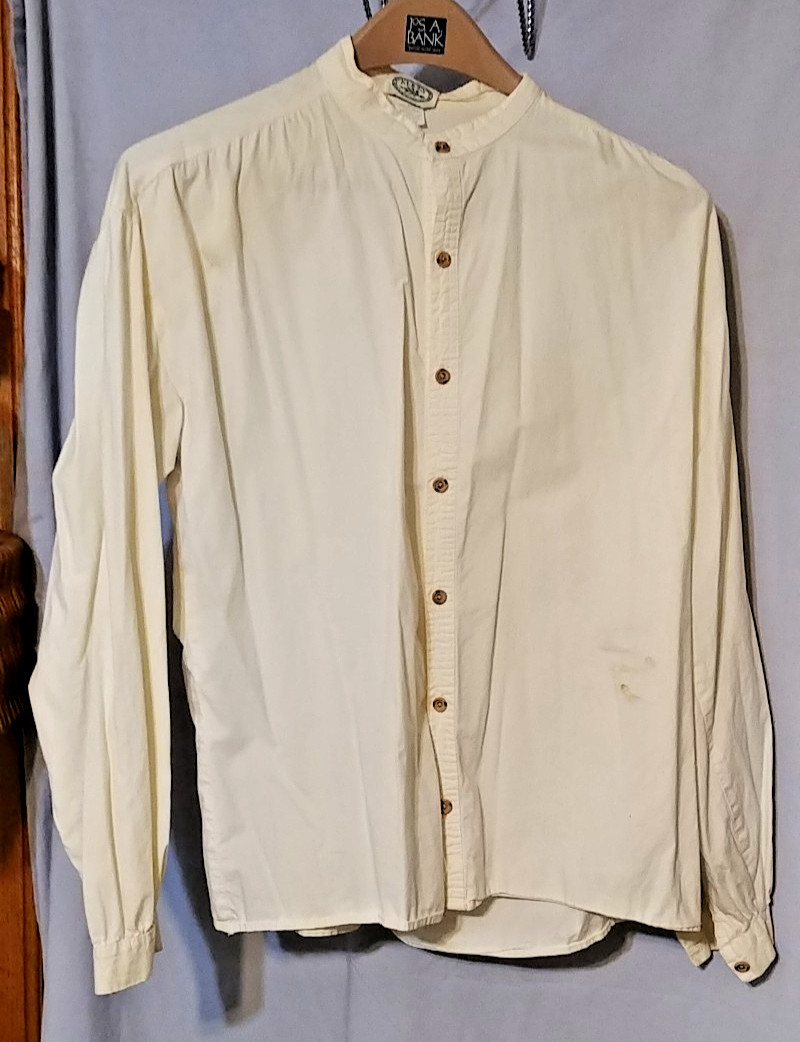 Mountain Man Rendezvous Civil War Reenactor Shirt - Linen - XL