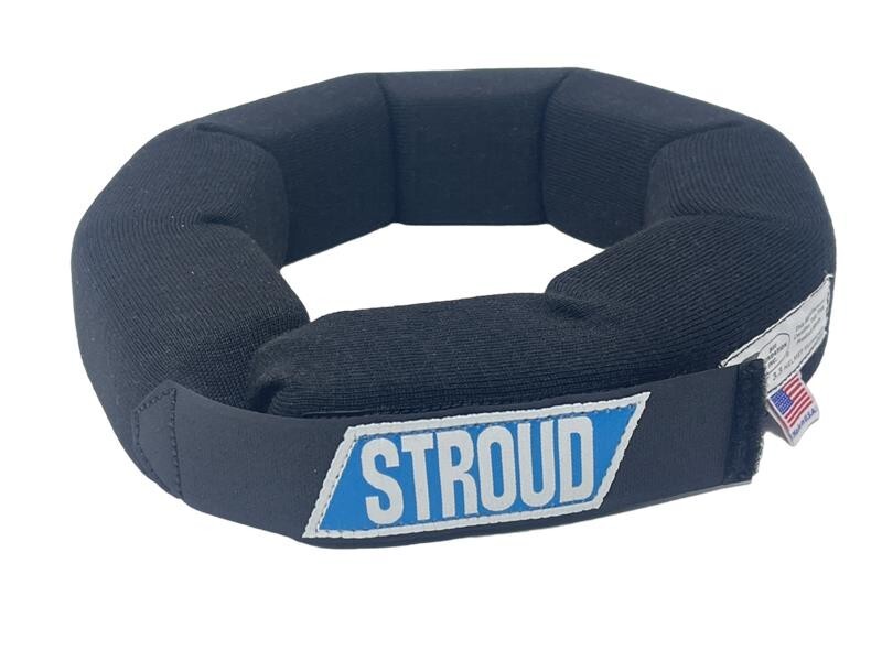 Stroud Safety 300-01 Neck Collar, 360 Degree, Black, SFI 3.3