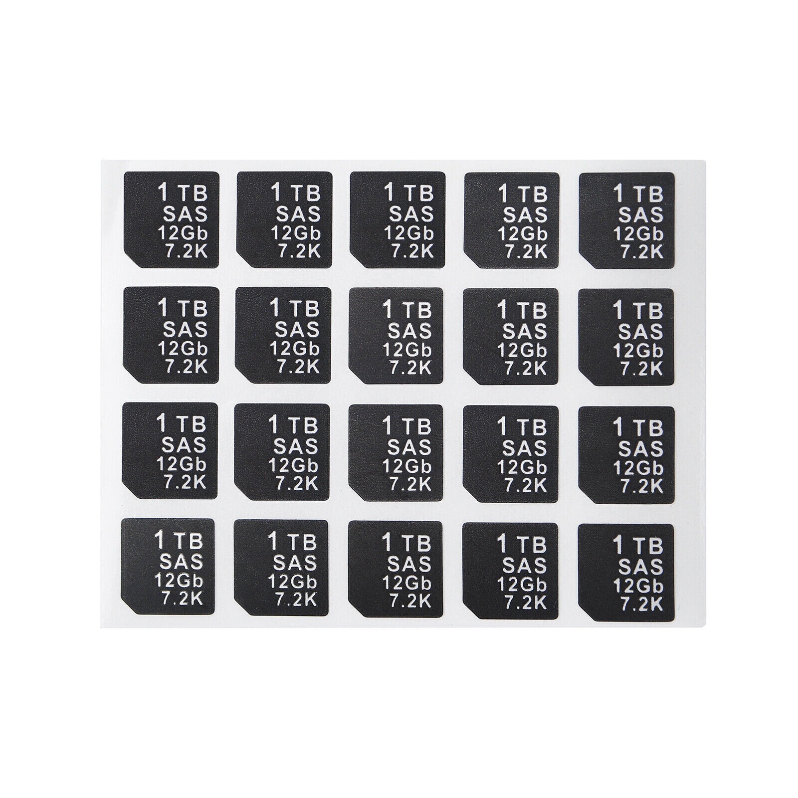 20-pcs DXD9H X7K8W Tray Caddy Adhesive Stickers Labels For DELL G14 HDD Stickers