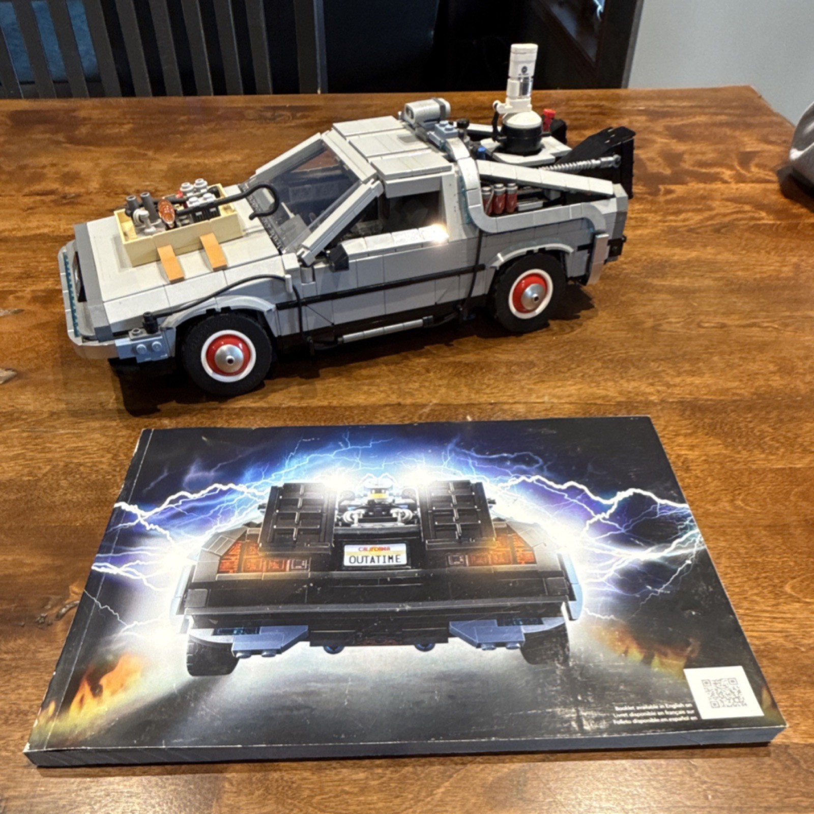 LEGO Back to the Future Time Machine 6413319 Complete Set w/ Manual 18+