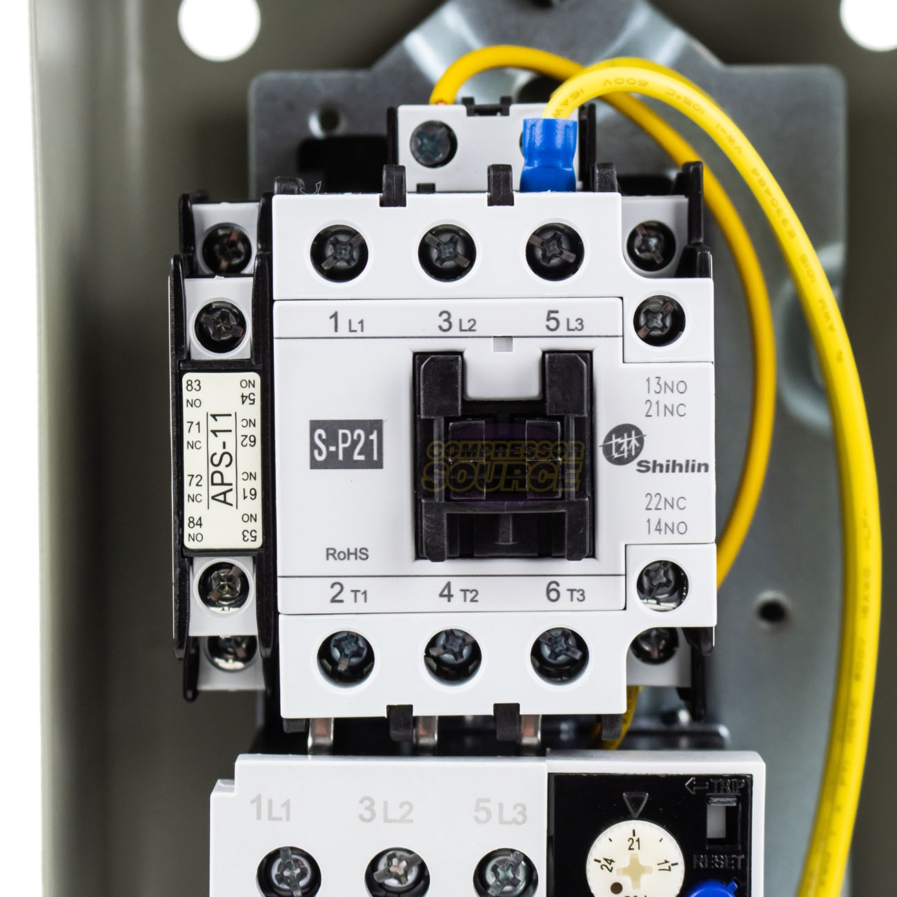 Magnetic Starter 15 HP 3 Phase 460v for Electric Air Compressor Motors