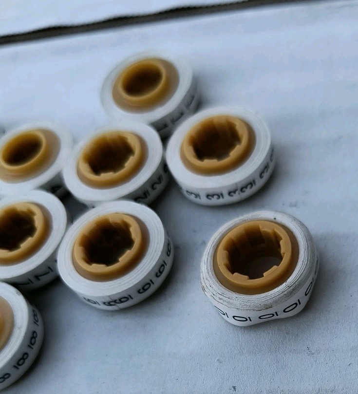 3M ScotchCode Wire Marker Tape SDR, Refill Roll, 10 Rolls, Numbers 0-9