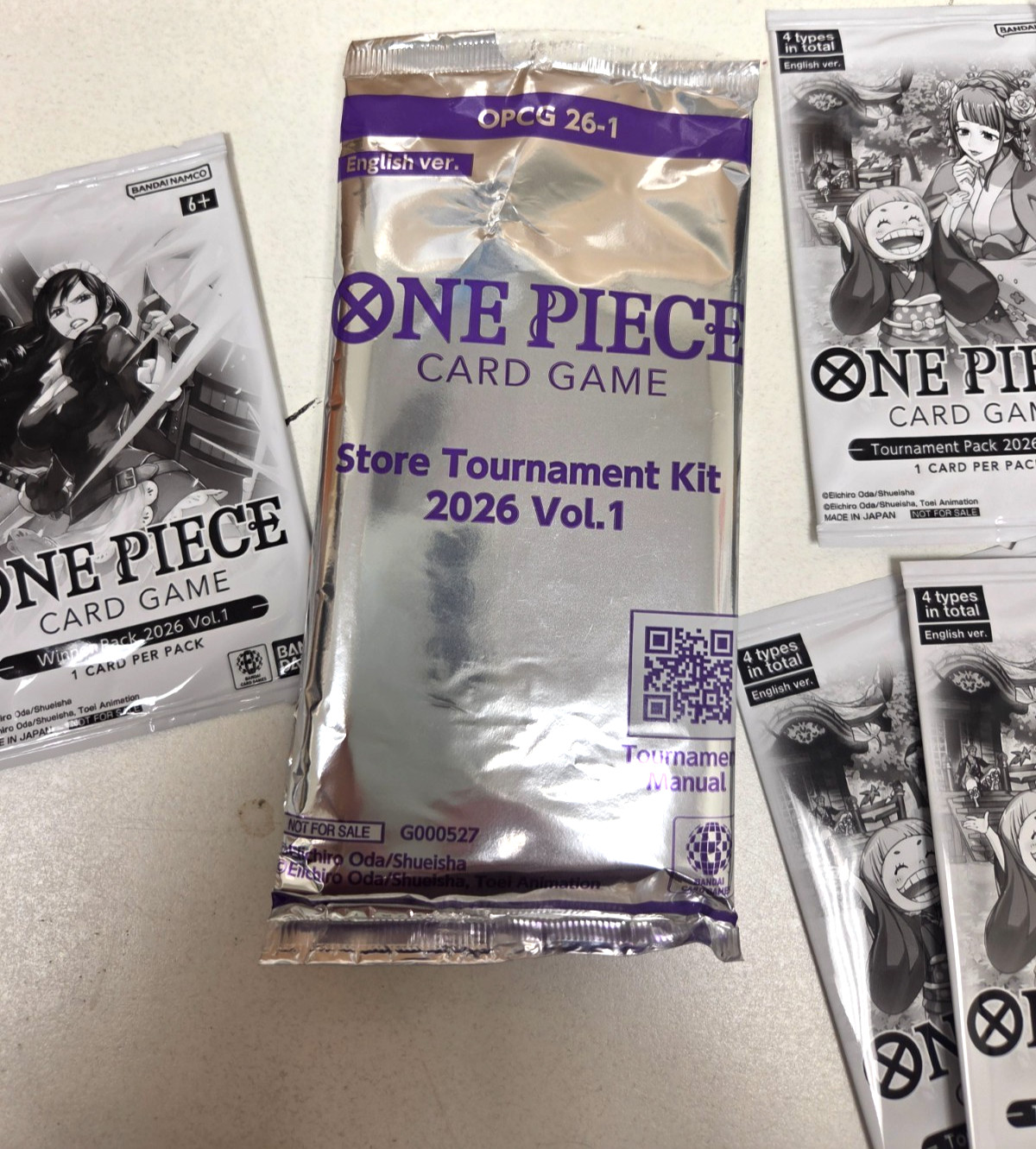 One Piece Card Game Store Tournament Kit 2026 Vol 1 English Sealed