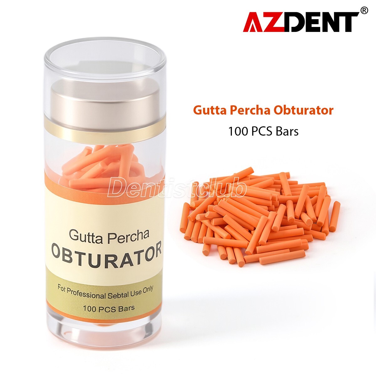 AZDENT Dental Obturation System Endo Gutta Percha Pellets Bar for Endodontic Gun