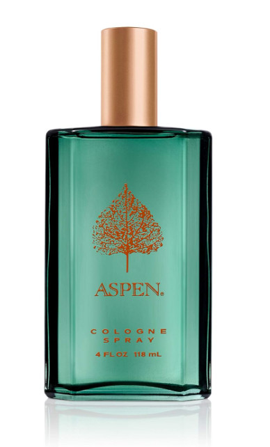 Aspen Cologne Spray, Vegan Formula, Cologne Spray, Woody Spicy Scent, 118 ml 4oz