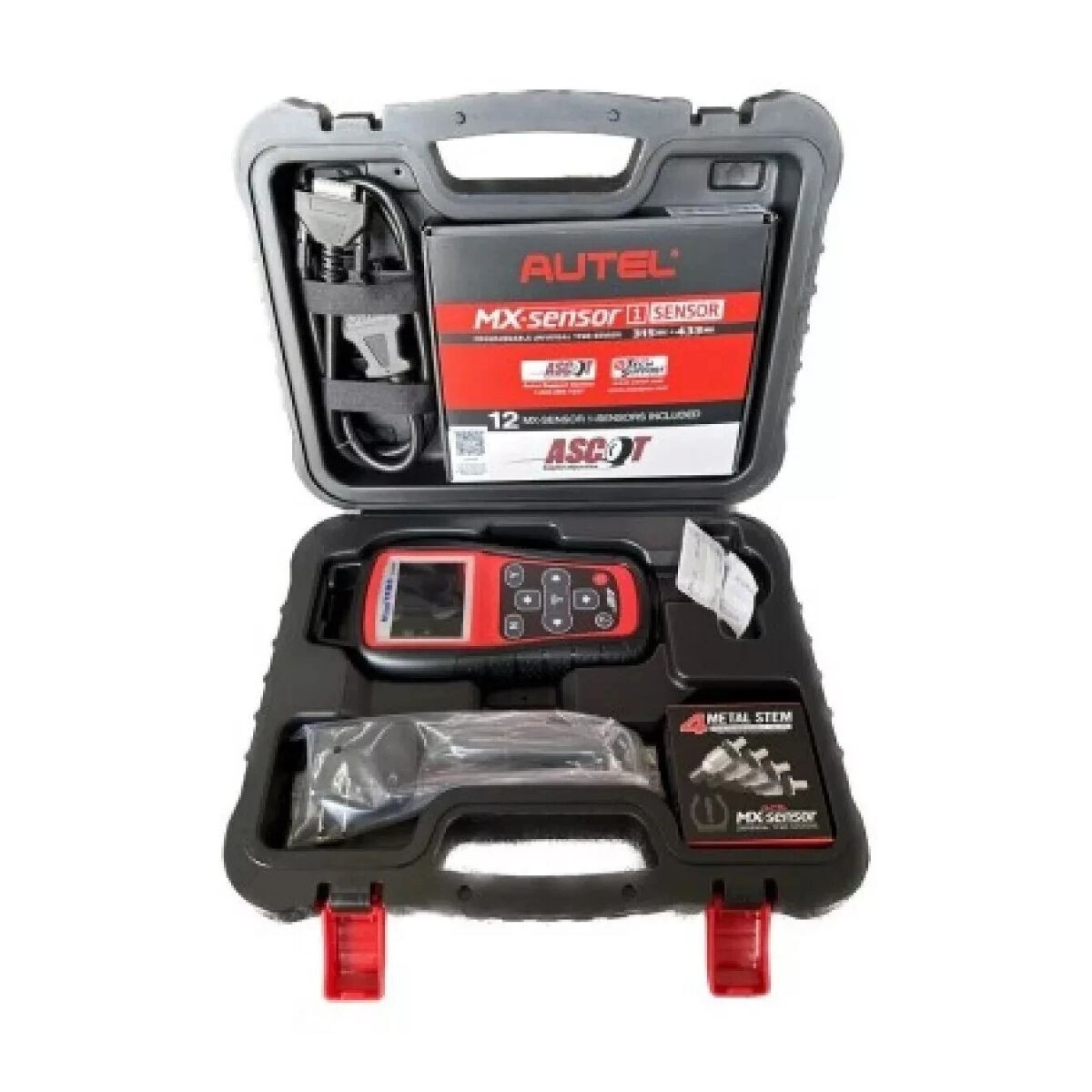Ascot by Autel MaxiTPMS WiFi Tool + 12 MX-Sensors | TPMS Relearn & Program Kit