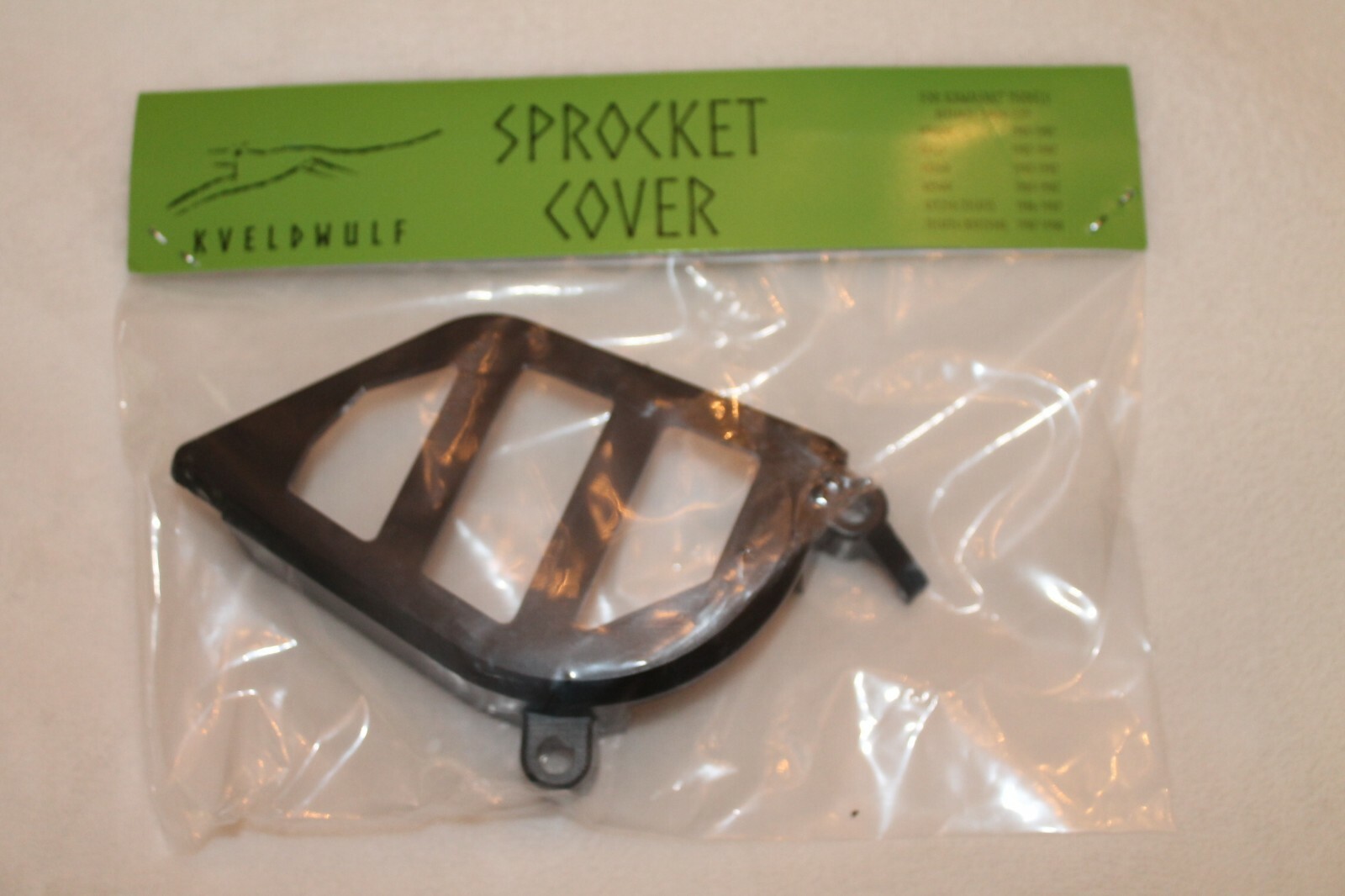 Kawasaki 1983-87 KX KDX KXT Front Sprocket Cover 14026-1119 Black