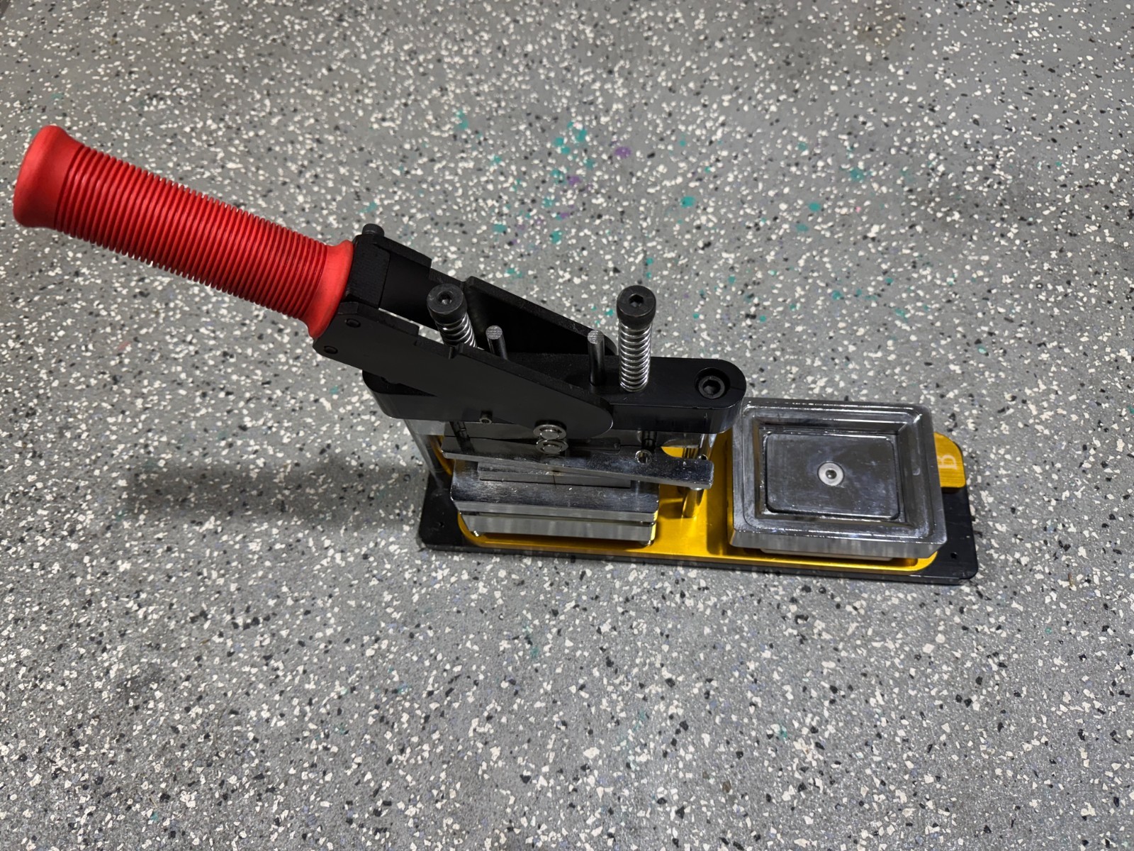 80x53 Magnet Maker Press for Refrigerator style rectangle magnets