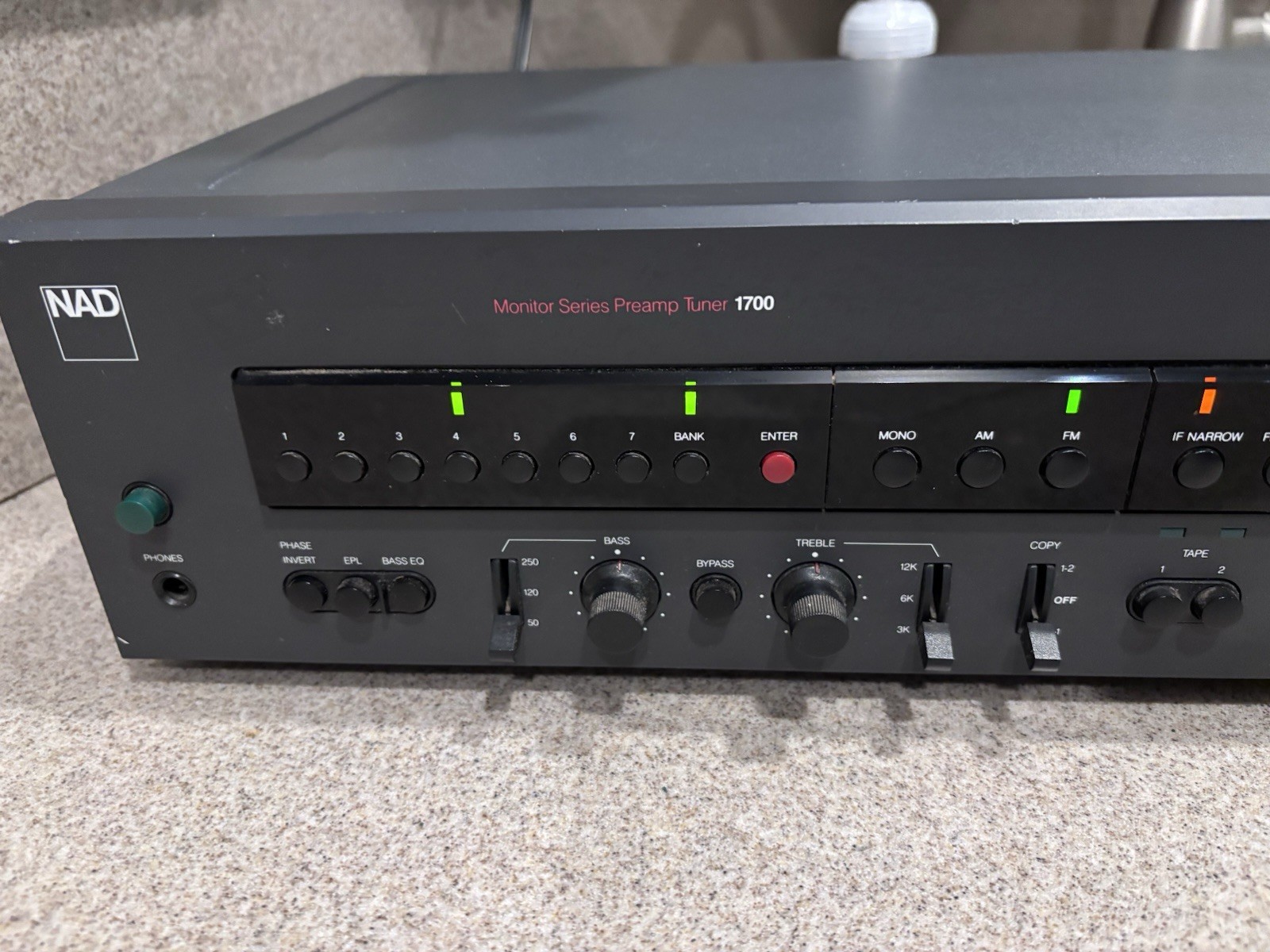NAD Monitor Series 1700 Preamp Tuner NICE!