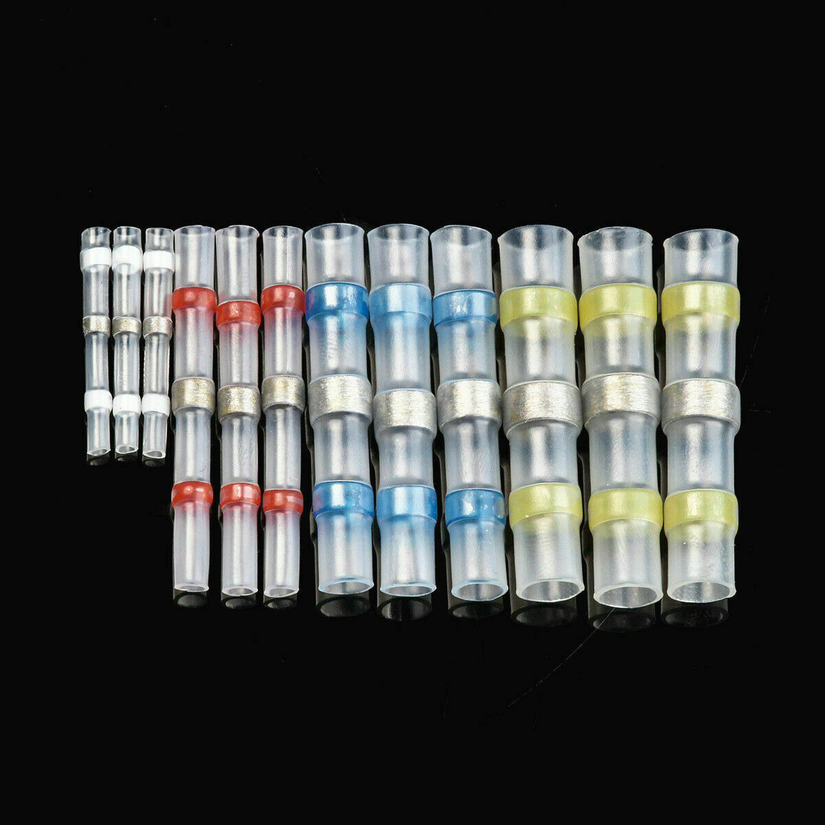 500/250PCS Waterproof Solder Stick Seal Sleeve Heat Shrink Butt Wire Connectors