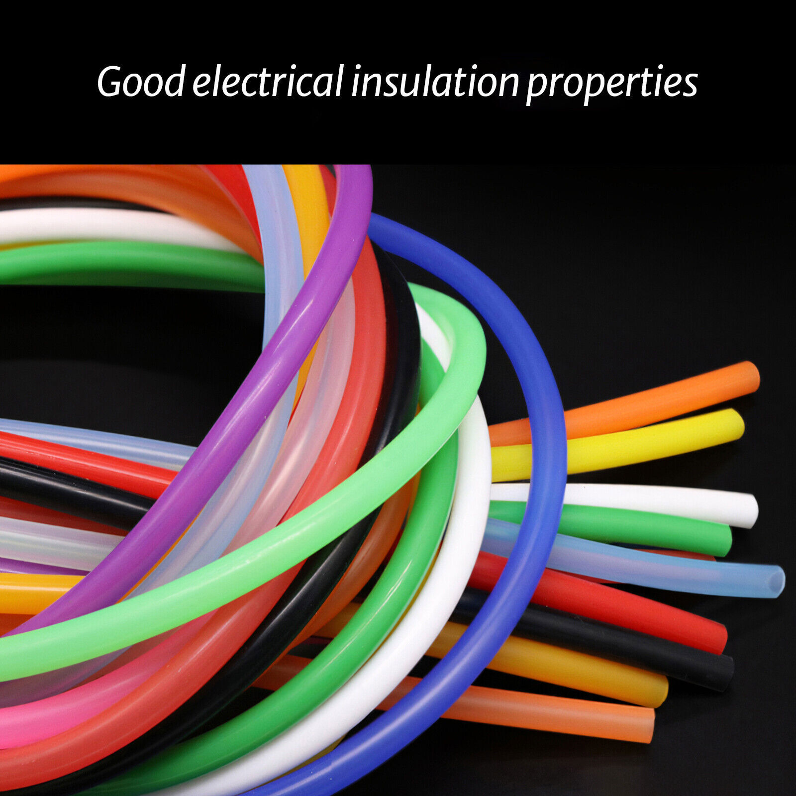 High Temp Food Grade Silicone Tube Flexible Rubber Pipe Various Colors & Sizes