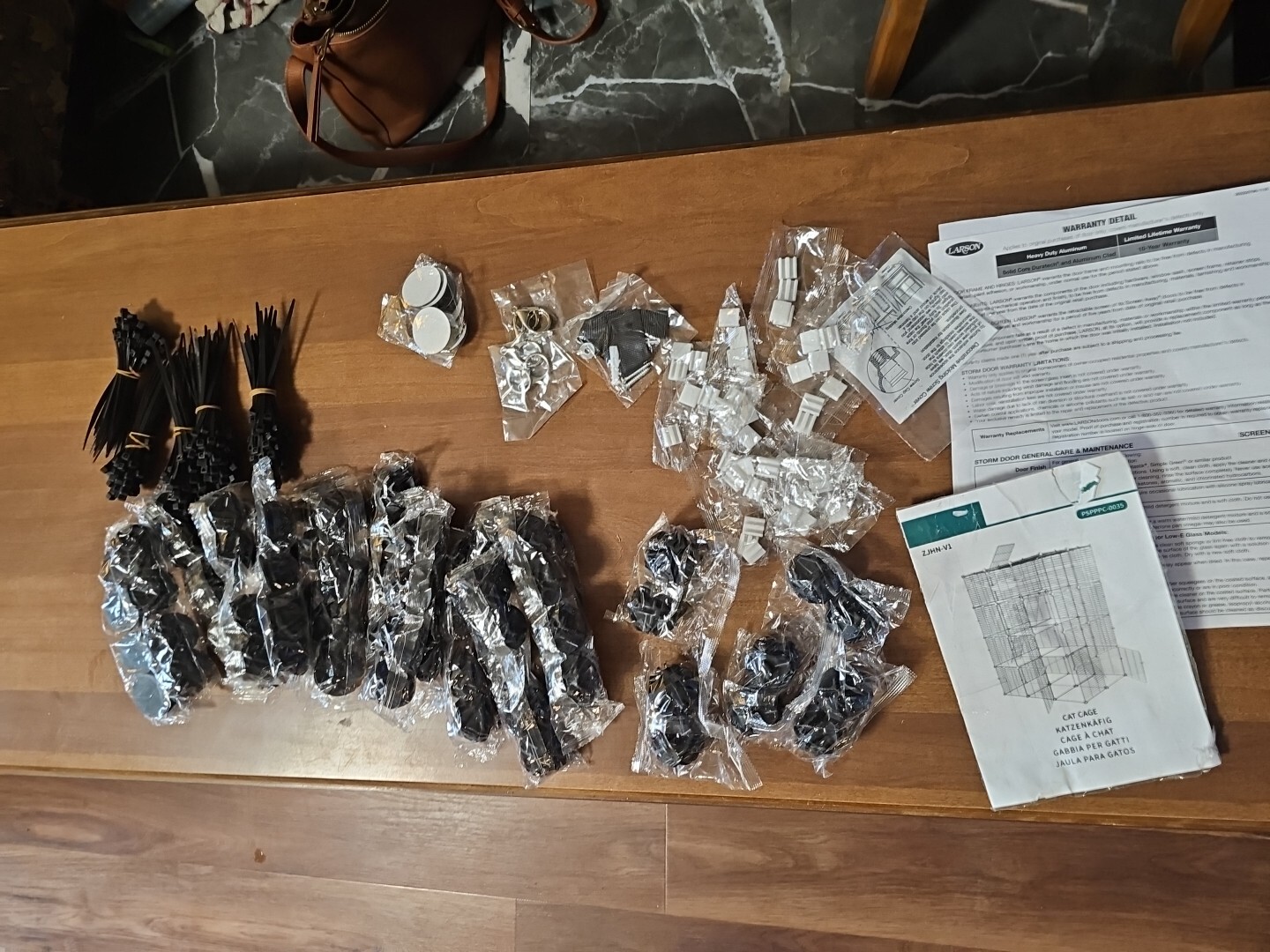 4-Tier Large Cat Cage Enclosure Metal Wire Kennel Playpen Catio with Hammock