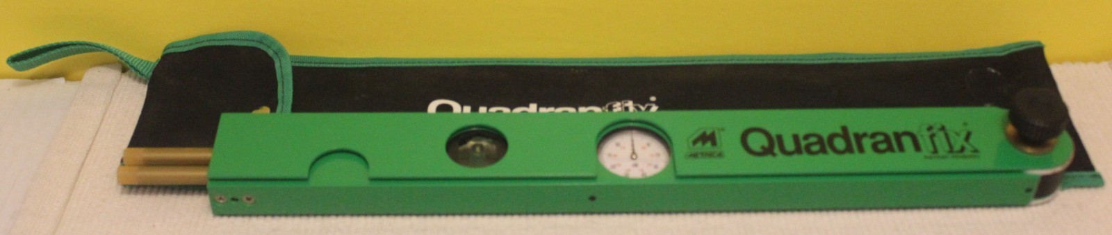 THE METRICA PROFESSIONAL QUADRANFIX ANGLE GAUGE READ THE DESCRIPTION