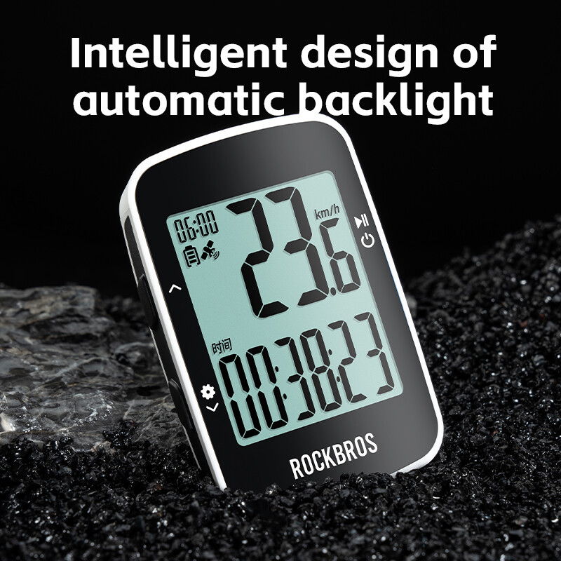 ROCKBROS Bicycle Speedometer Odometer Waterproof CycleBike Computer Wireless GPS
