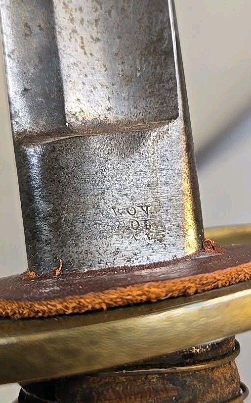 Providence Tool Co. Civil War Model 1860 Cavalry Sword w/Scabbard - 1862