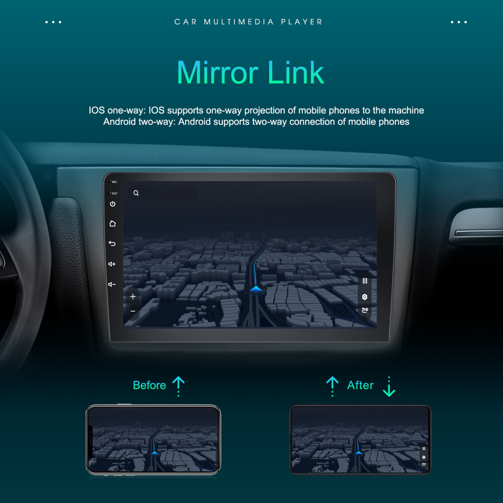 For Jeep Grand Cherokee 1999-2004 Apple Carplay Car Stereo Radio Android 15 Navi