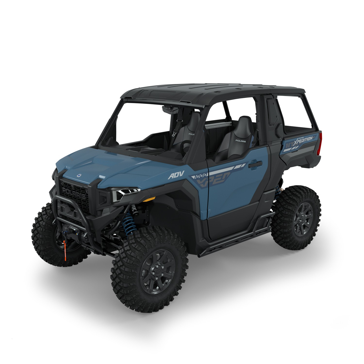 Polaris Pro Series Kick-Out Rock Sliders, 2-Seat
