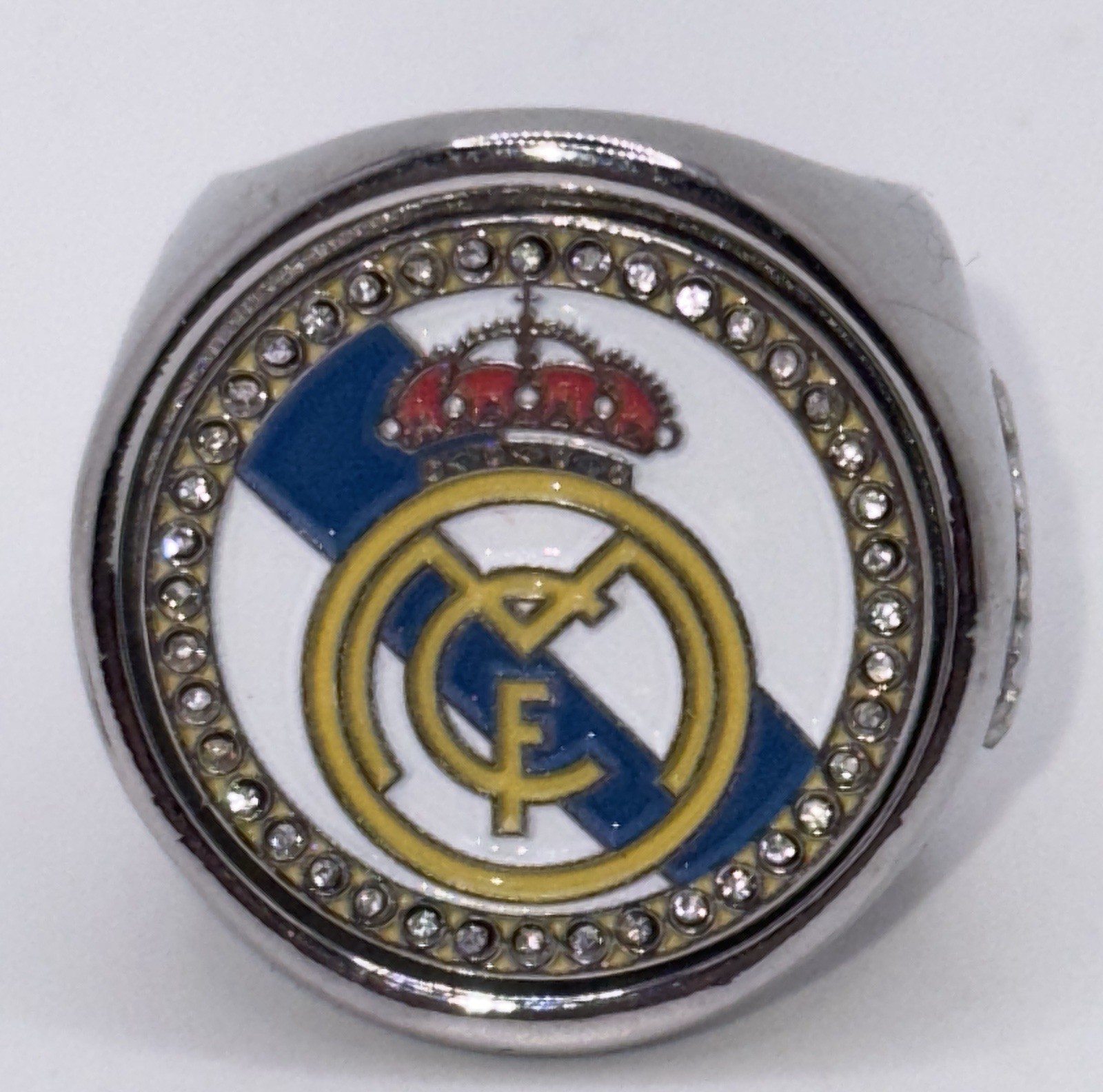The REAL MADRID Champion deCAPitator ring bottle cap and can tab opener!