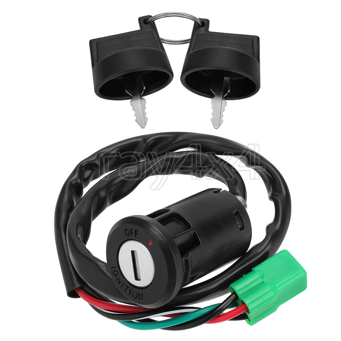 Ignition Key Switch for Honda Sportrax TRX400EX 2005-2008 ATV 35100-HP1-003